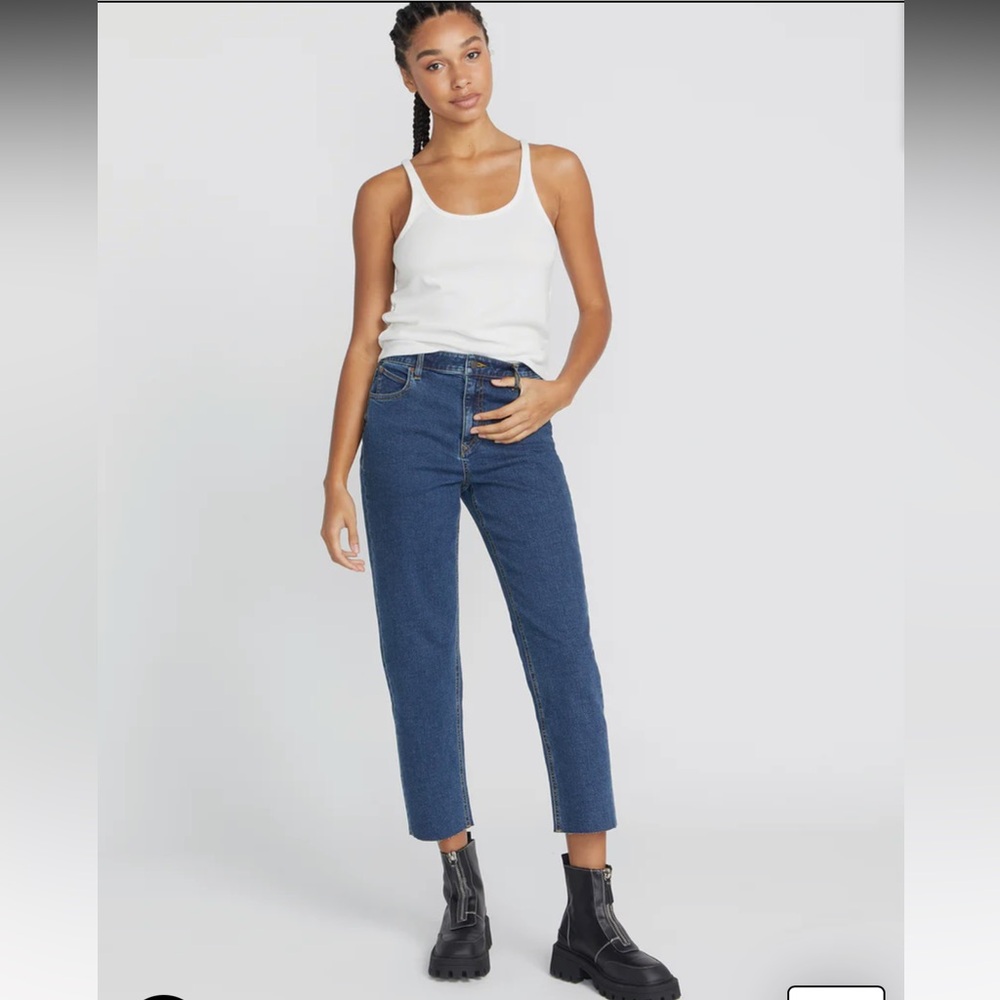 STONED STRAIGHT JEANS - VINTAGE